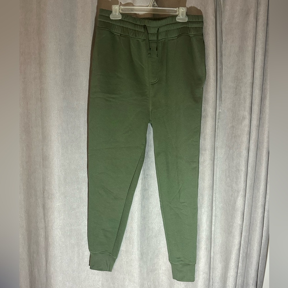 Fleece Sweatpants Olive Men’s Size M